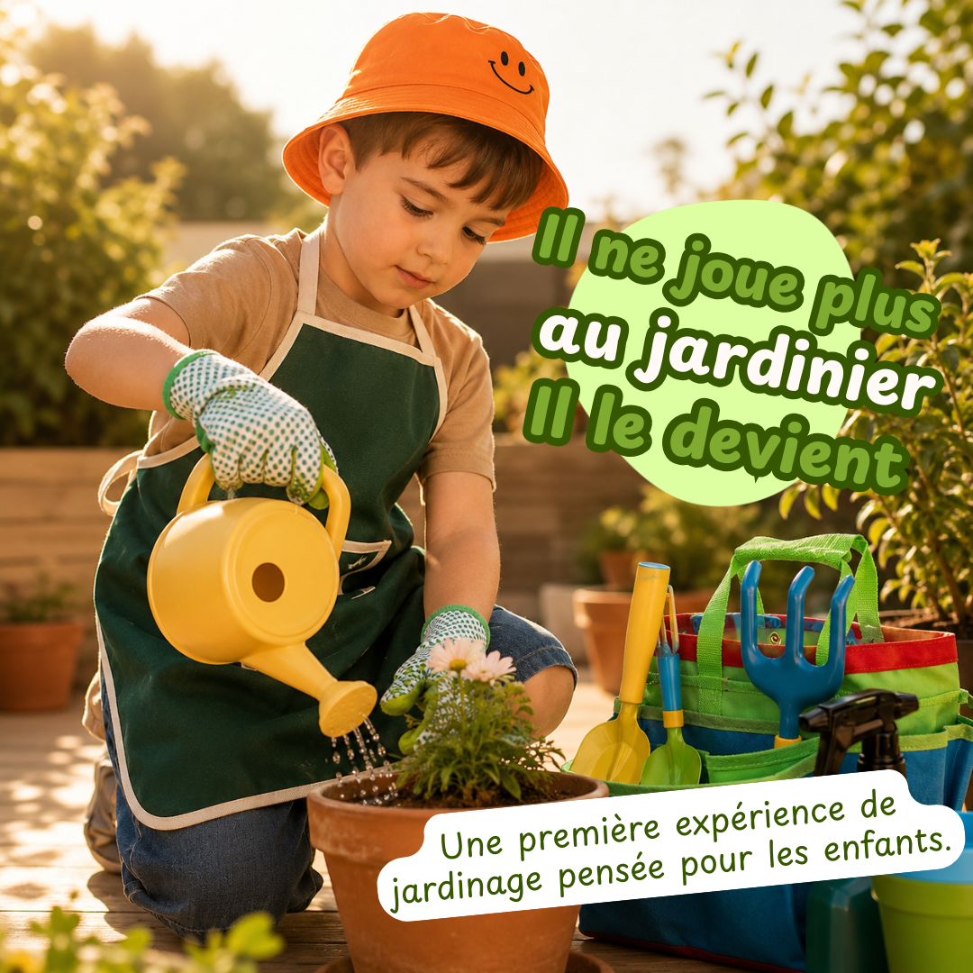 Jardeo™ — Kit jardinage complet pour petit jardinier