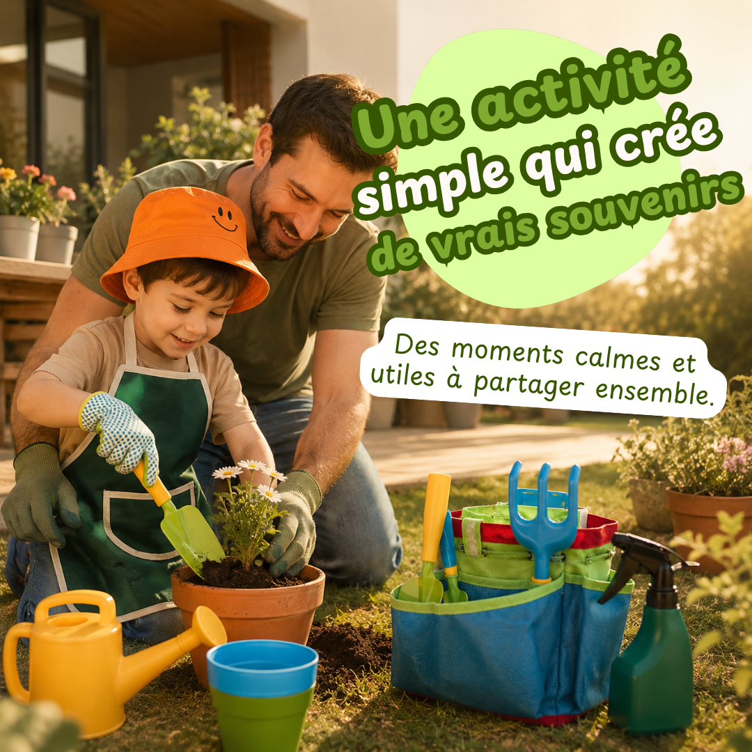 Jardeo™ — Kit jardinage complet pour petit jardinier