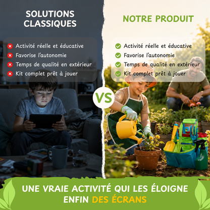 Jardeo™ — Kit jardinage complet pour petit jardinier