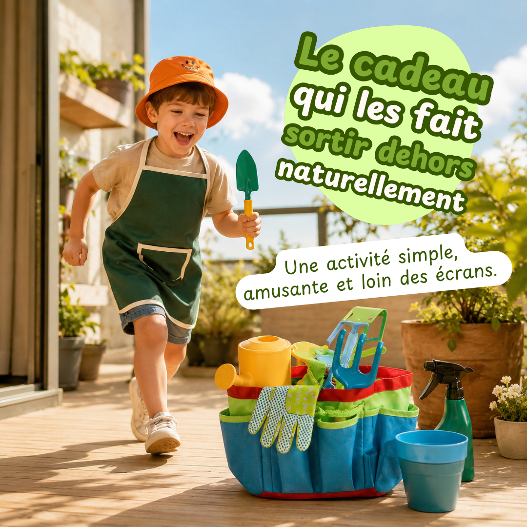 Jardeo™ — Kit jardinage complet pour petit jardinier